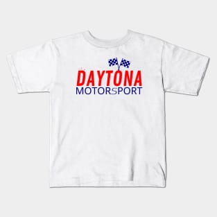 Daytona motorsport simple Kids T-Shirt